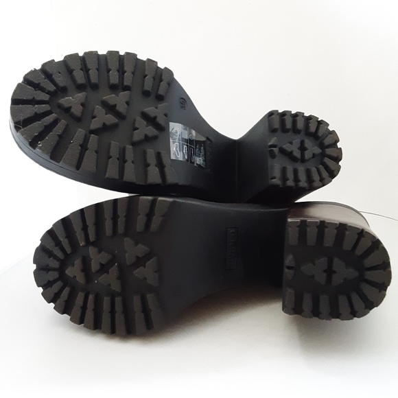 H & M - divided- chunky lug sole ankle boots - Picture 10 of 13